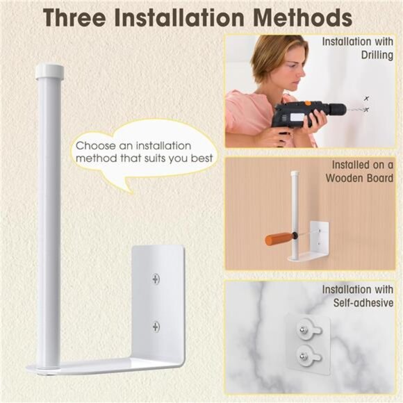 baseball cap hat rack wall mount hat organizer stainless steel hat holder set - Picture 5 of 8